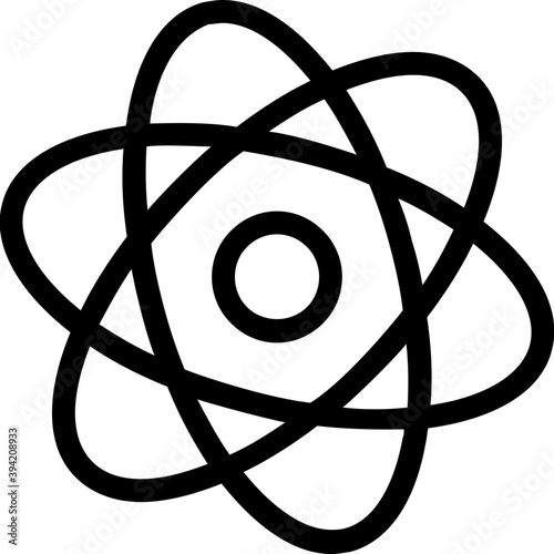 
Molecule Vector Line Icon
