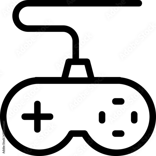 
Joystick Vector Line Icon
