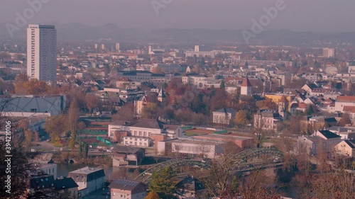 Timelapse of Wels city center