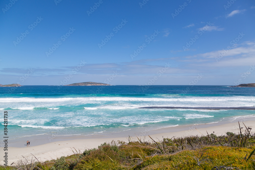 Firsties Beach in the Town of Esperance, Western Australia view from an Outlook Point