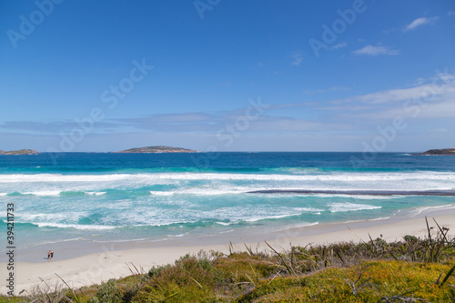 Firsties Beach in the Town of Esperance  Western Australia view from an Outlook Point