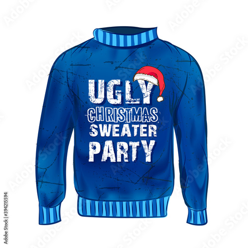 Ugly christmas sweater party