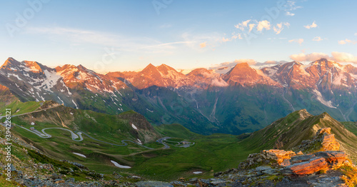 Grossglockner Hochalpenstrass Sunrise, Austria, Alps