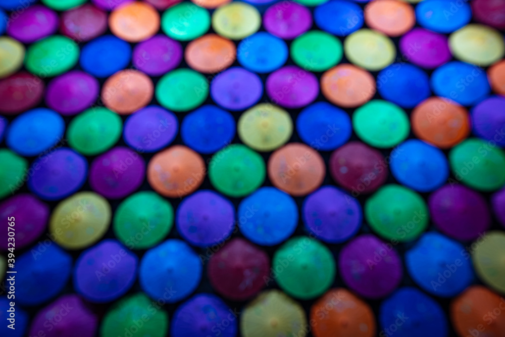 Colorful japanese umbrellas background, blurred Colorful japanese umbrellas background, blurred