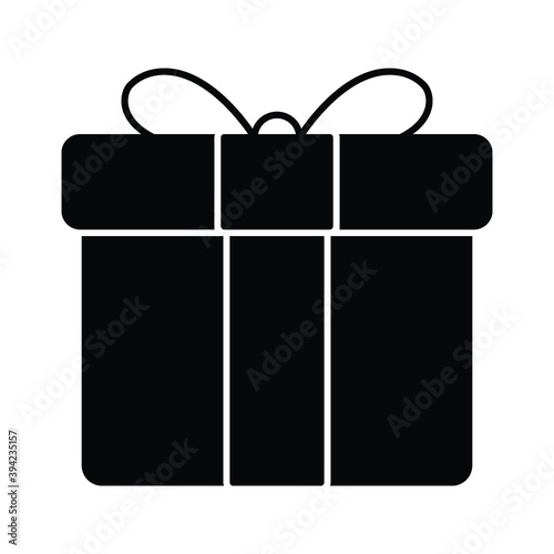 Christmas icon for gift and surprise