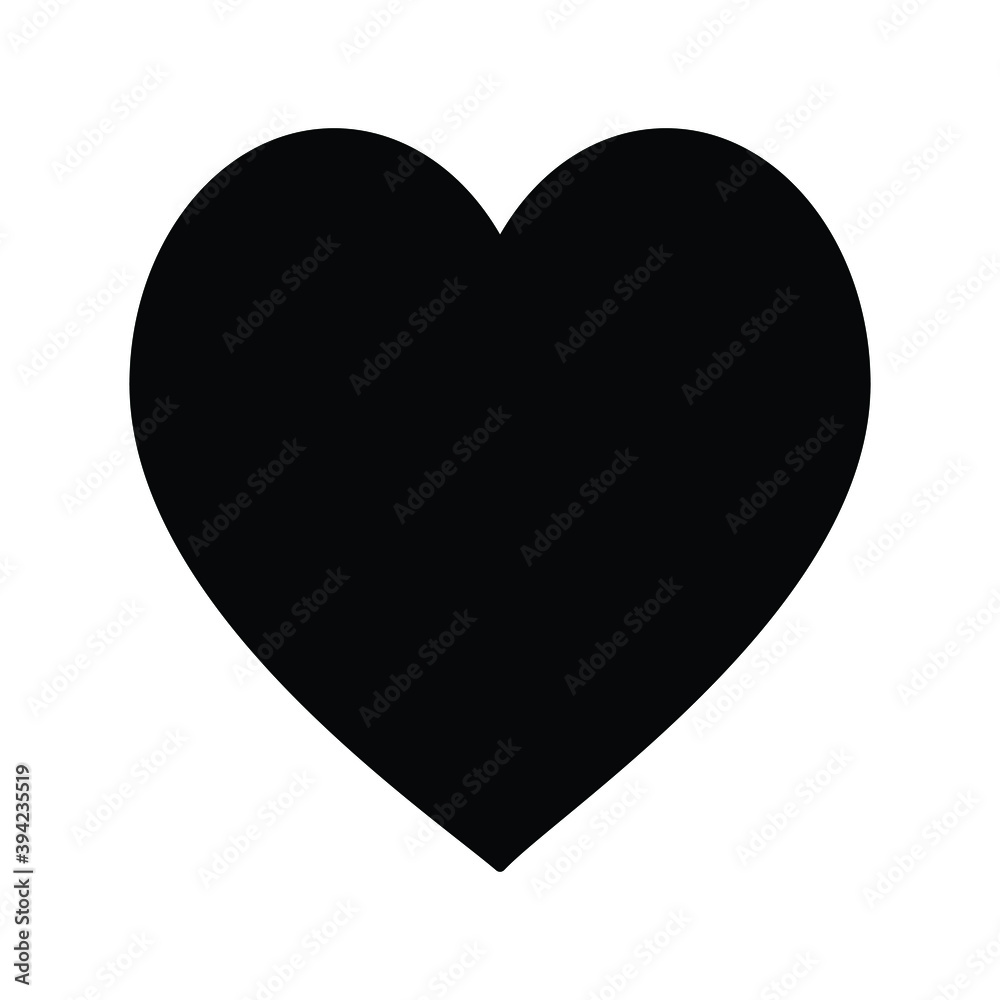 Christmas icon for heart and love