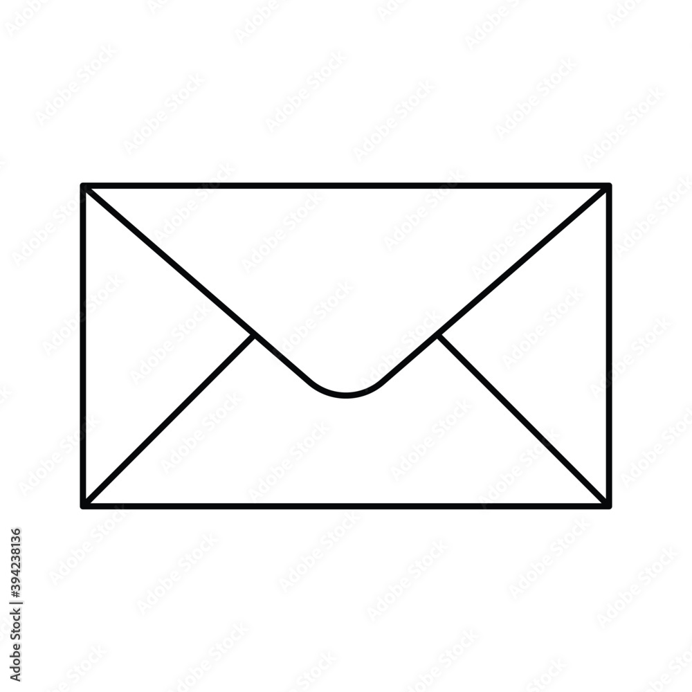 Christmas icon for message and mail Christmas icon for message and mail