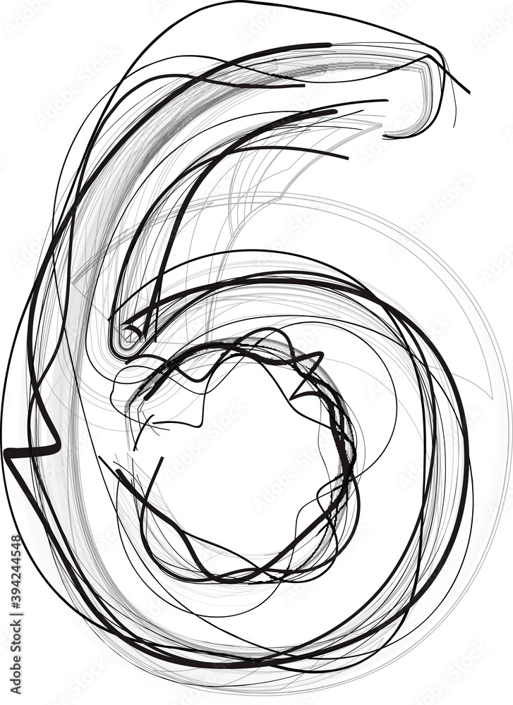 Abstract Doodle Number 6 Abstract Doodle Number 6