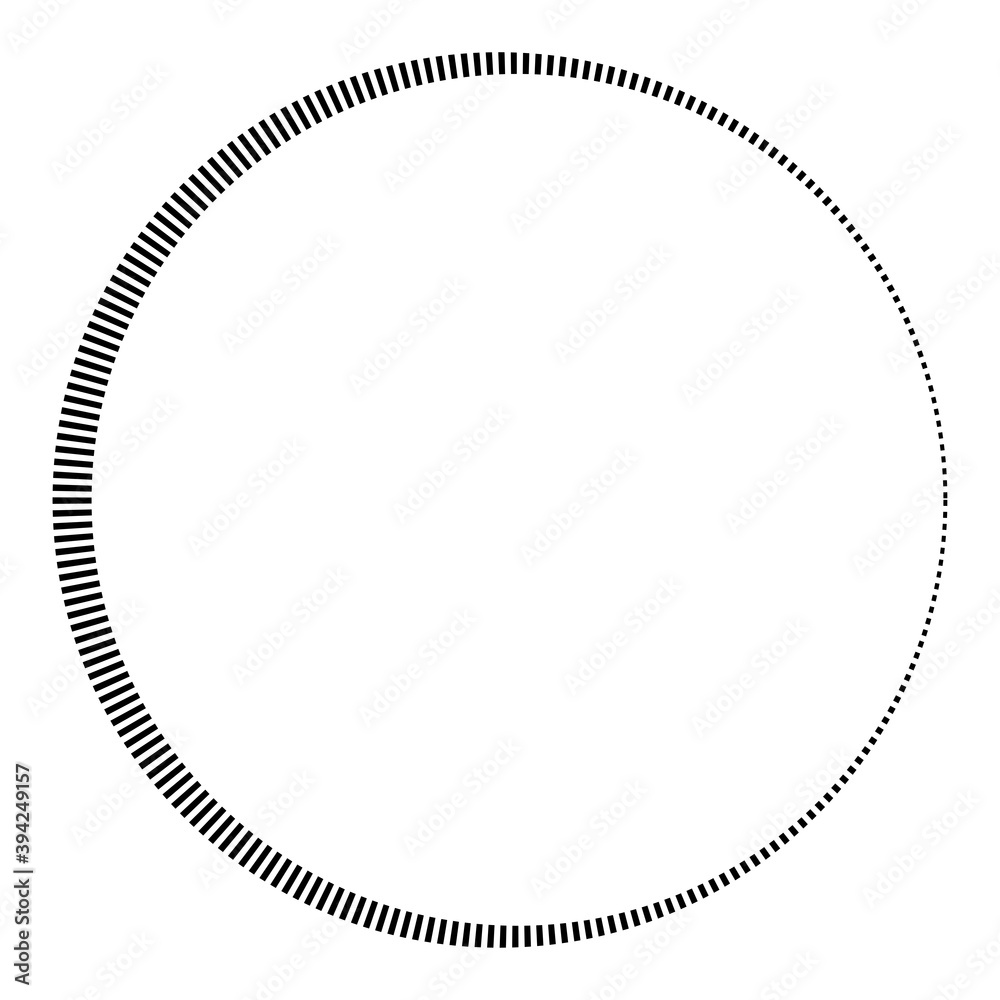 Circular radial lines volute, helix shape design element(s)