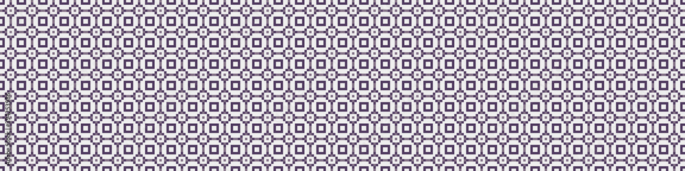 Fototapeta premium Abstract Cross Pattern Dots Logo generative computational art illustration