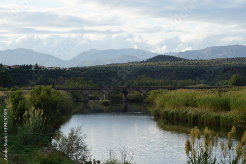 river and mountains