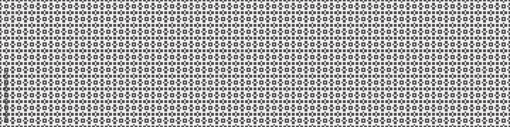 Abstract Cross Pattern Dots Logo generative computational art illustration