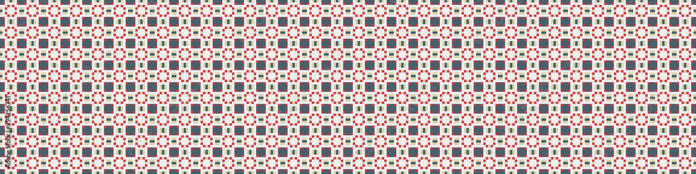 Abstract Cross Pattern Dots Logo generative computational art illustration