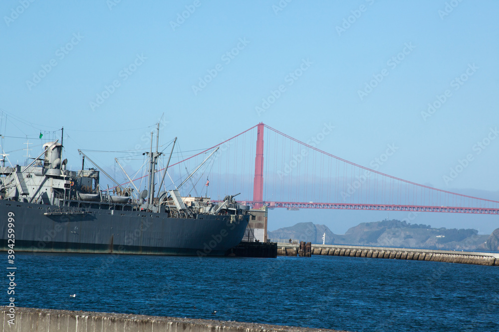 Golden Gate Bridge in San Francisco, California