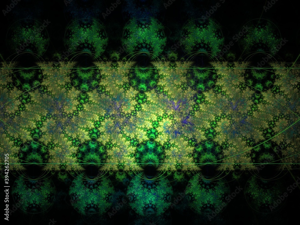 Imaginatory fractal background Image