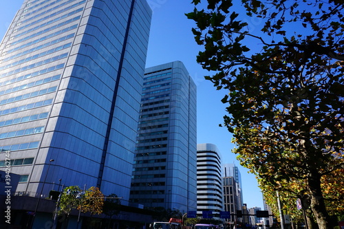 Wallpaper Mural 青山通り青山一丁目付近のビル群 Torontodigital.ca