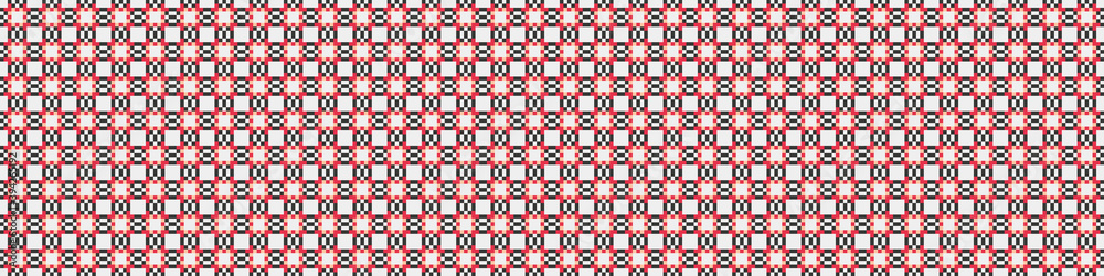 Abstract Cross Pattern Dots Logo generative computational art illustration