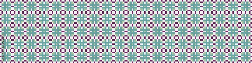 Abstract Cross Pattern Dots Logo generative computational art illustration