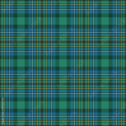 Cockburn Ancient Tartan Seamless Pattern - Repeating pattern design of Ancient tartan