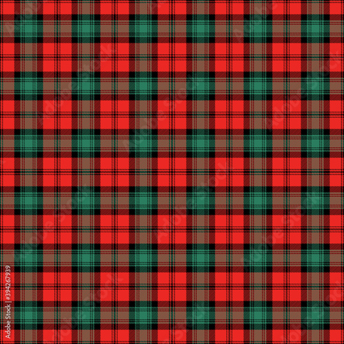 Kerr Ancient Tartan Seamless Pattern - Repeating pattern design of Ancient tartan