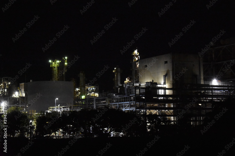 富士市工場夜景 富士市工場夜景