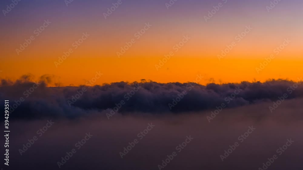 El Teide Clouds in Tenerife Canary Islands Sunset Timelapse El Teide Clouds in Tenerife Canary Islands Sunset Timelapse