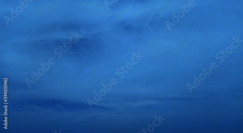 Clear blue sky background 