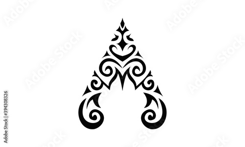 Tapety artystyczne ornament jawa vector