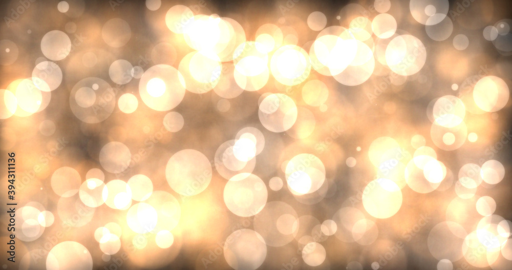 Blurred background with bright spots on color background