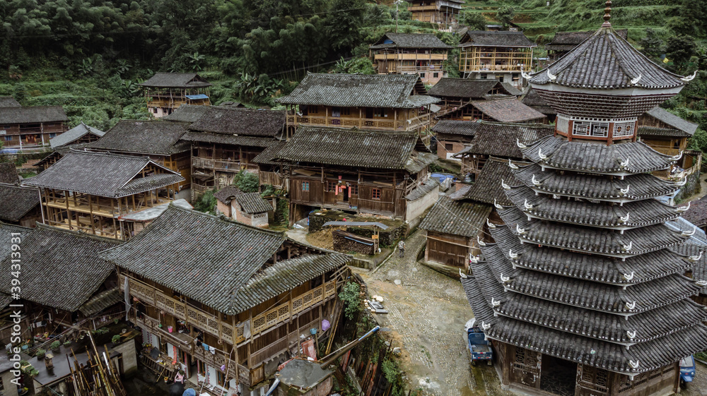 dong village in china