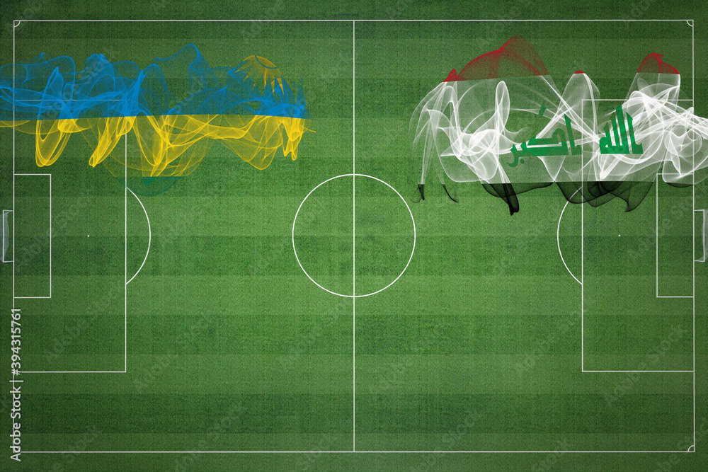 Rwanda vs XXXX Soccer Match, national colors, national flags, soccer