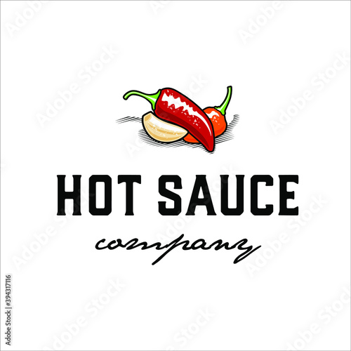 Chili and garlic spicy sauce