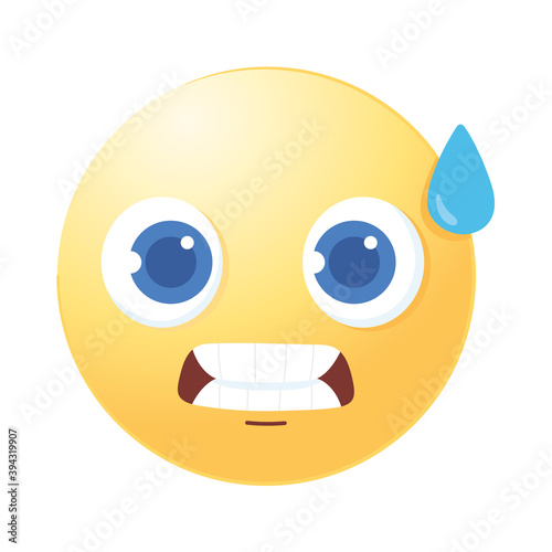 social media emoji grinning icon
