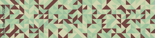 Abstract Geometric Pattern generative computational art illustration
