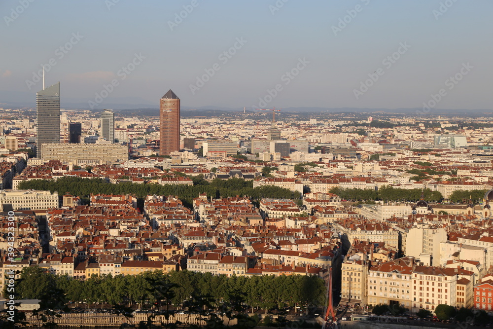 Obraz premium Vue de Lyon