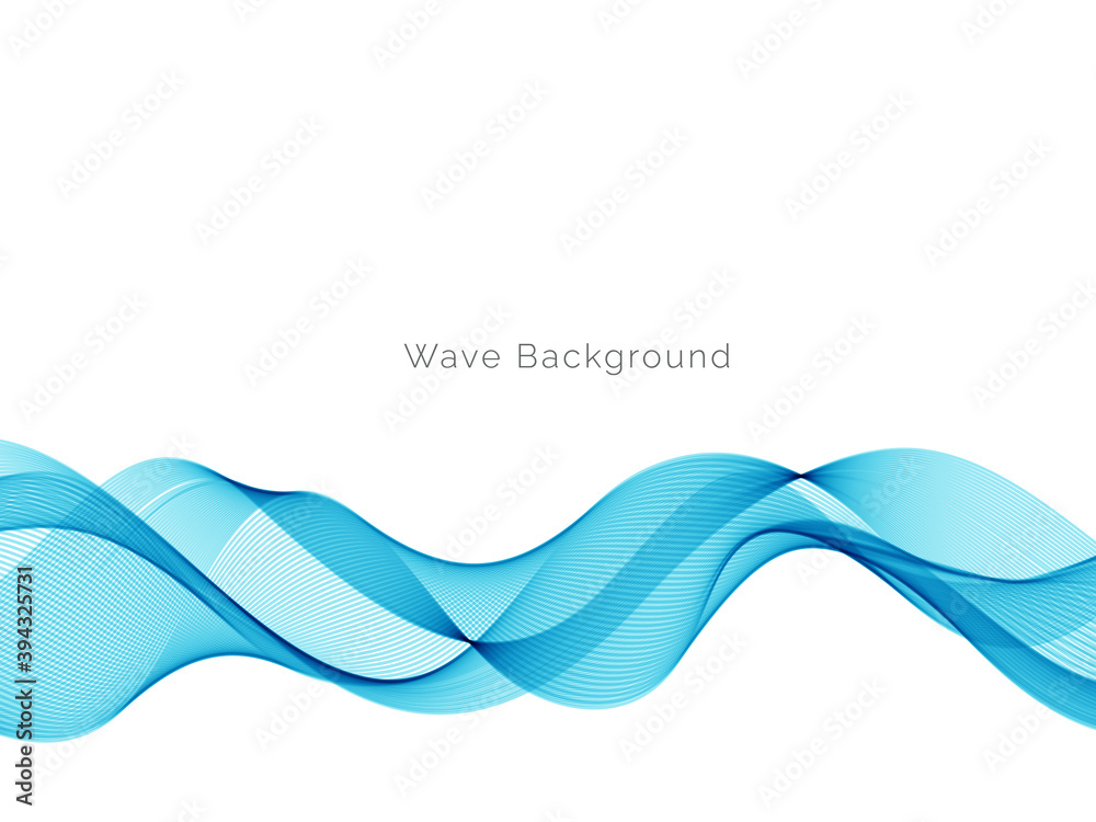 Modern decorative wave stylish dynamic background vector lines, illustration