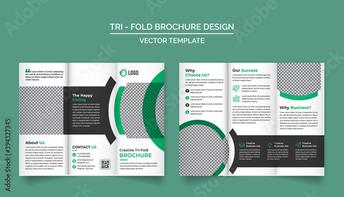 Trifold Brochure Design Template for your Company, Corporate, Business, Advertising, Marketing, Agency, and Internet business.
