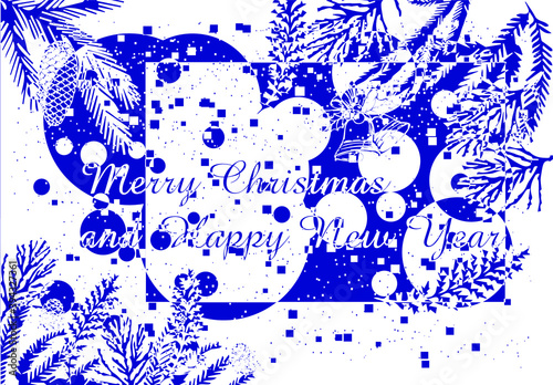 New Year, Christmas, New Year card, background, winter mood