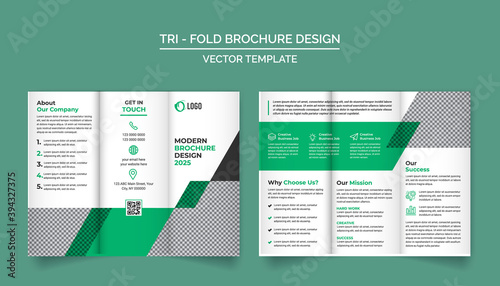 Trifold Brochure Design Template for your Company, Corporate, Business, Advertising, Marketing, Agency, and Internet business.
