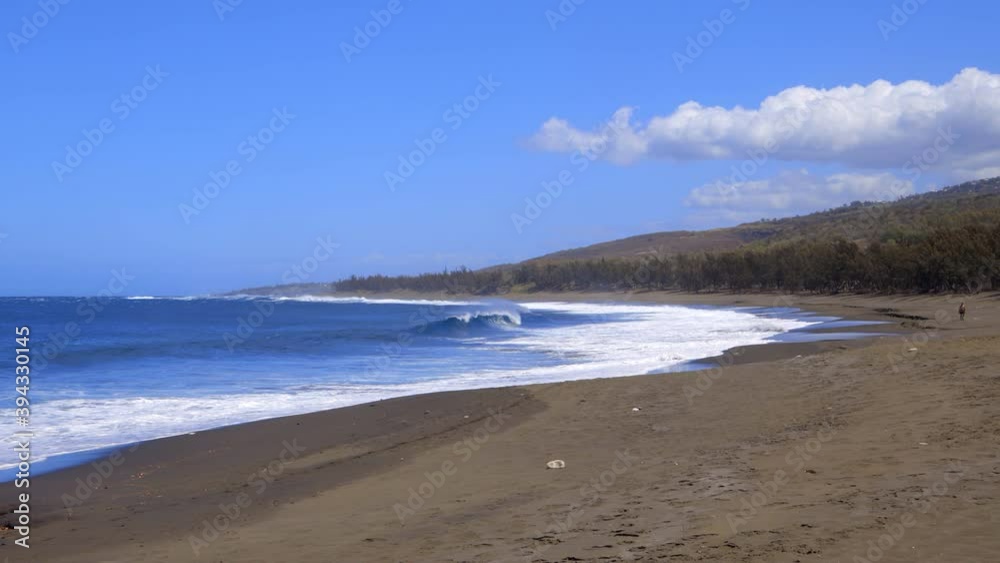 Etang-Salé beach on Reunion Island Etang-Salé beach on Reunion Island