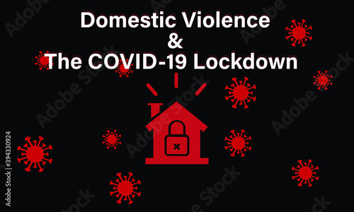A vector illustration artwork of  Covid-19 Lock Down concept.