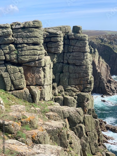 rocks and sea