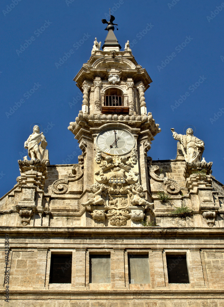 Historic town hall in Valencia - Spain