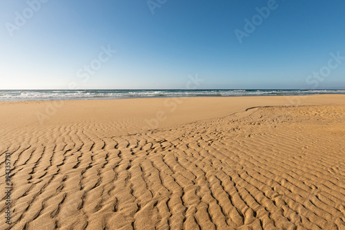 Cofete beach  south of Fuerteventura island