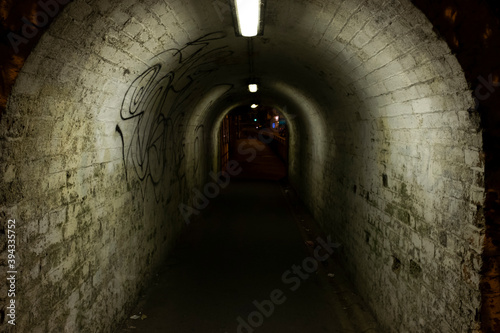 a tunnel leading to the end