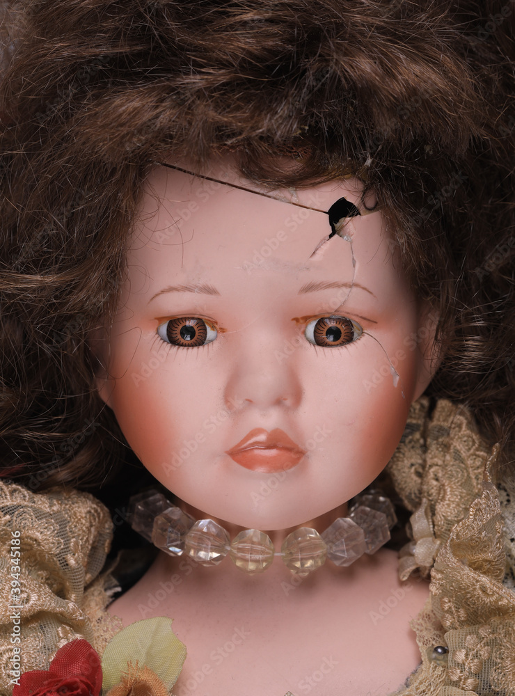 Cracked Antique Porcelain Dolls