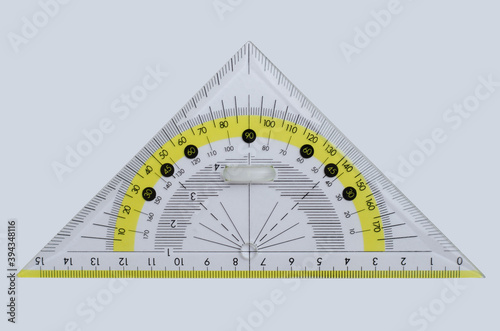 Set Square Isolated on White Background.