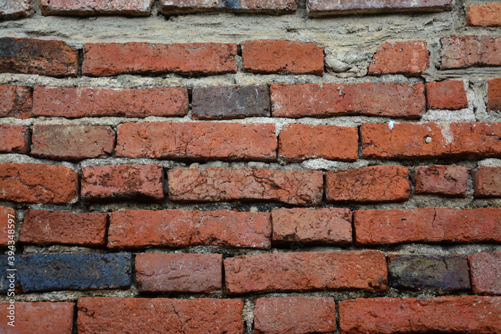 Brick wall construction in the Ayutthaya period. Brick wall construction in the Ayutthaya period.