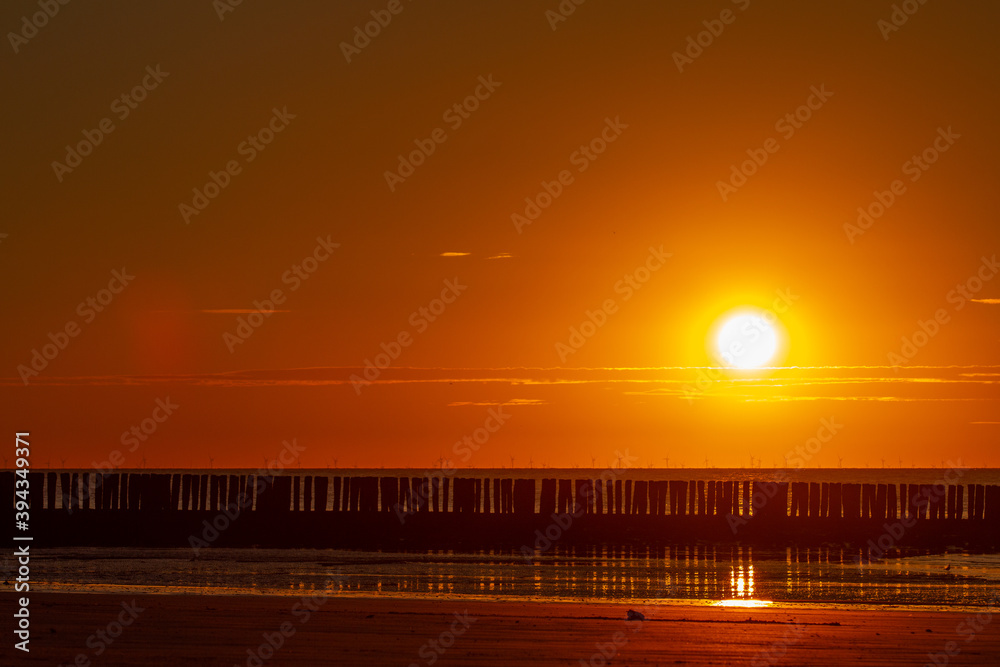 Obraz premium sunset at sea