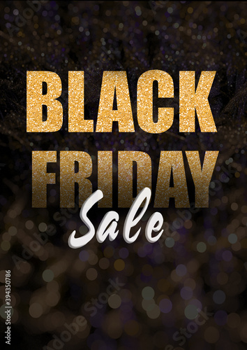 Black Friday design for advertising, banners, leaflets and flyers. 